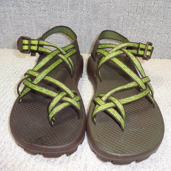 Chaco Unaweep ZX2 Classic Women’s Size 8 US Green Toe Loop Hiking Sport Sandal - Picture 2 of 10